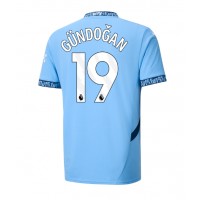 Dres Manchester City Ilkay Gundogan #19 Domáci 2024-25 Krátky Rukáv